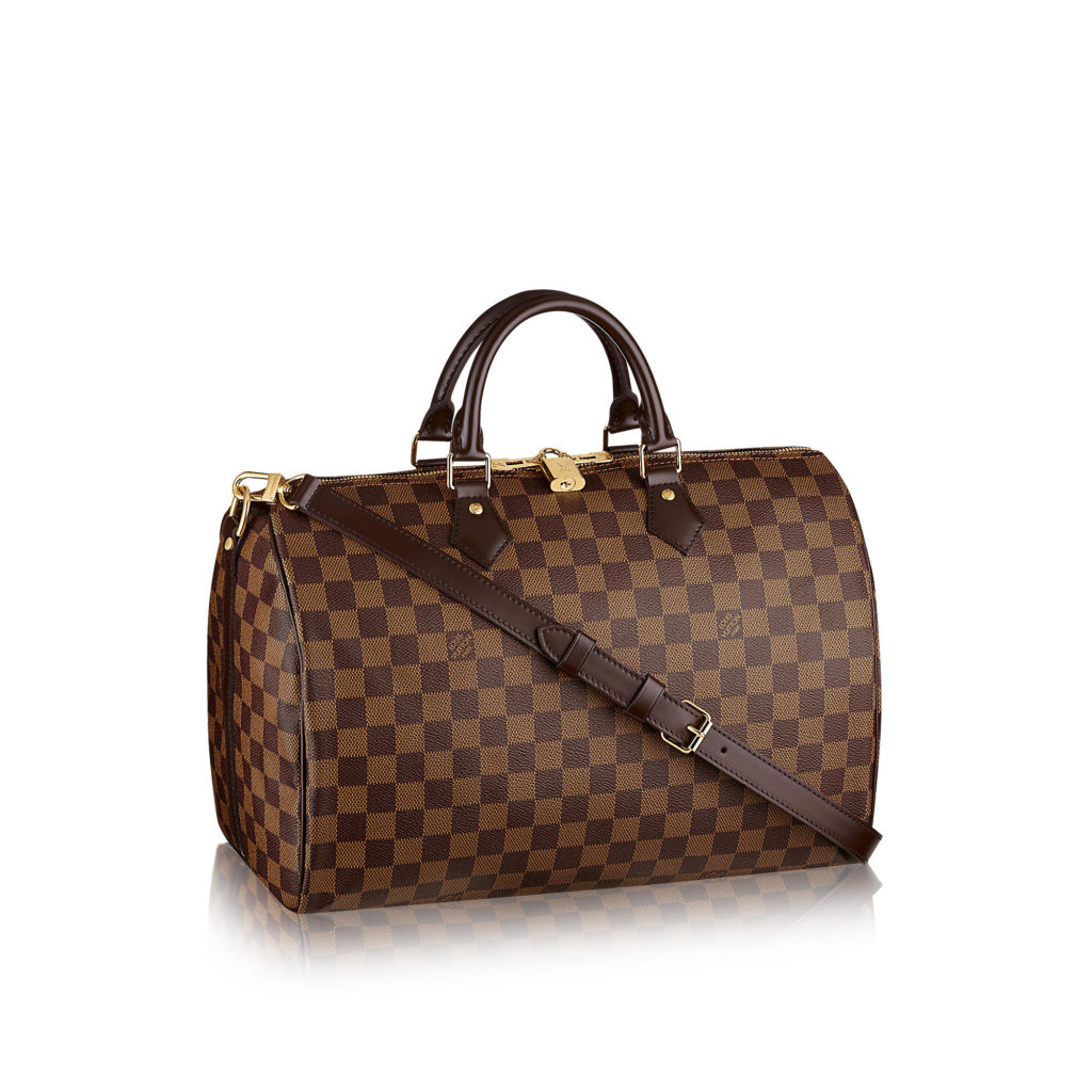 the Louis Vuitton speedy with a strap