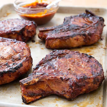 Smoked Pork Chops.