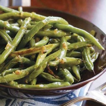 roasted green beans.