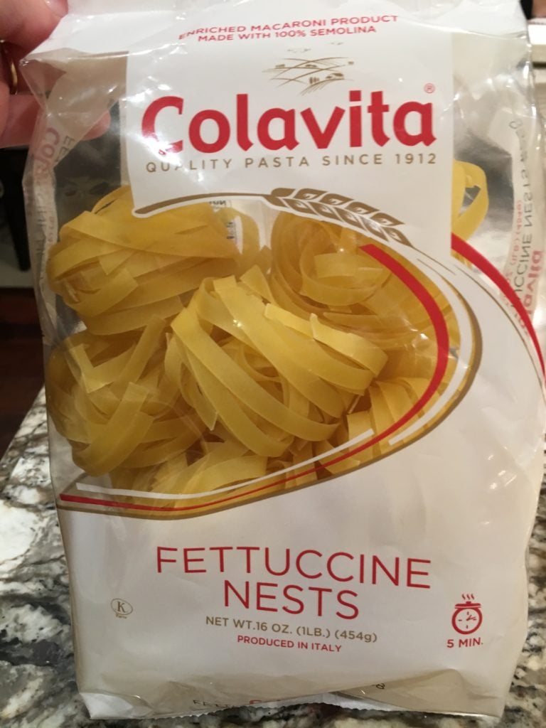 pasta for easy fettuccine alfredo