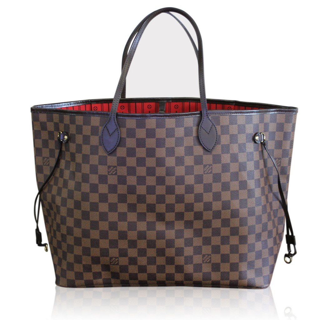 Louis Vuitton Neverfull Tote Size Review - Curls and Cashmere