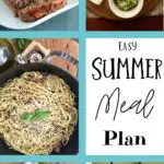 Weekly Meal Plan for Summer