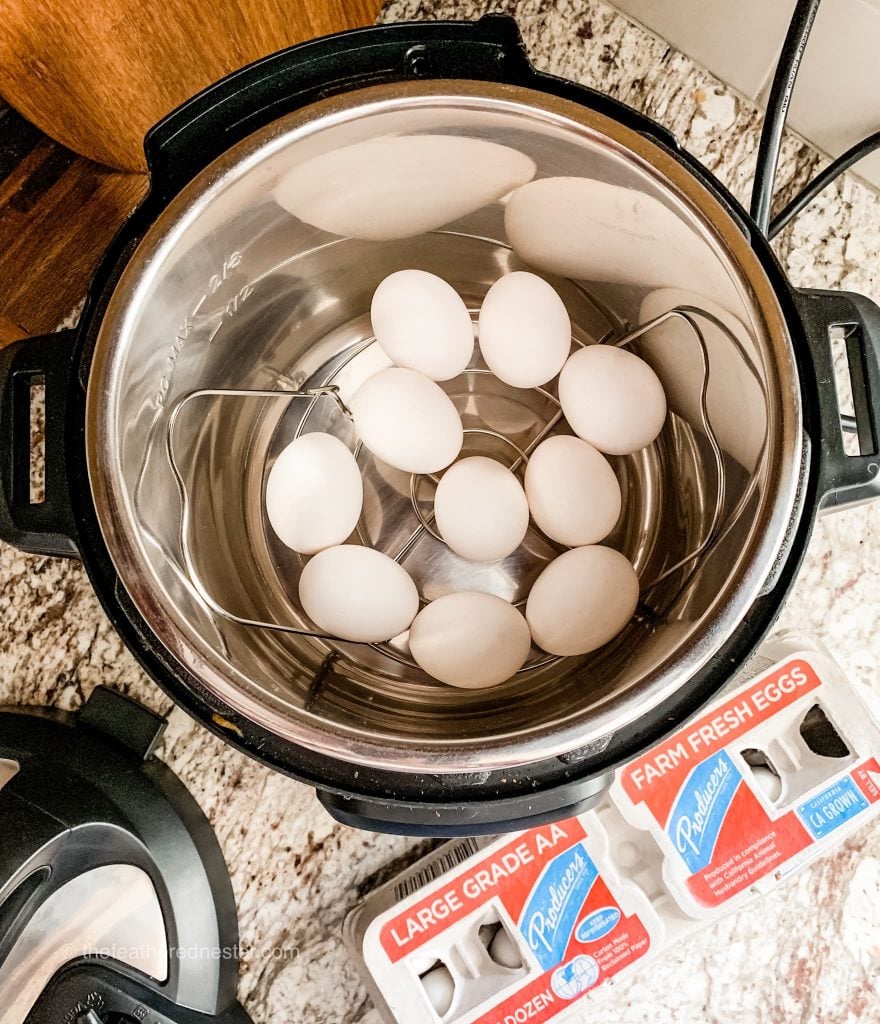 eggs on the instant pot