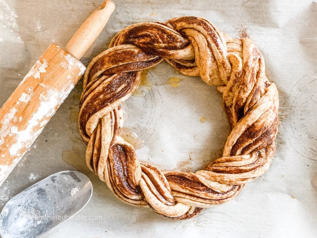 pumpkin spice bread twist