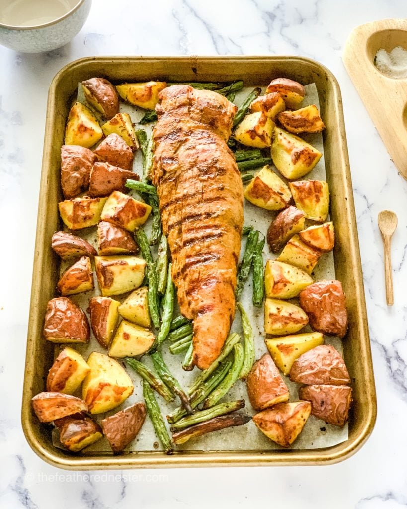 Sheet Pan Pork Tenderloin