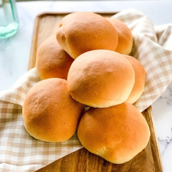 Quick and Easy Hamburger Buns The Feathered Nester