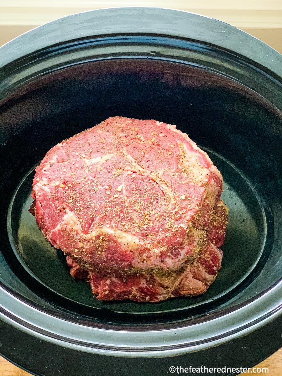 chuck roast in slow cooker