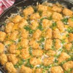 Easy Tater Tot Casserole with Green Beans