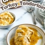 a graphic image of Crock Pot Turkey Tenderloin.