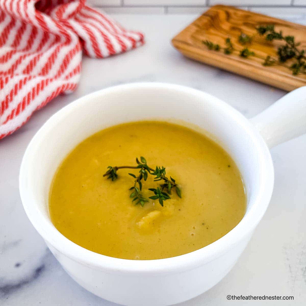 acorn squash soup SQ.