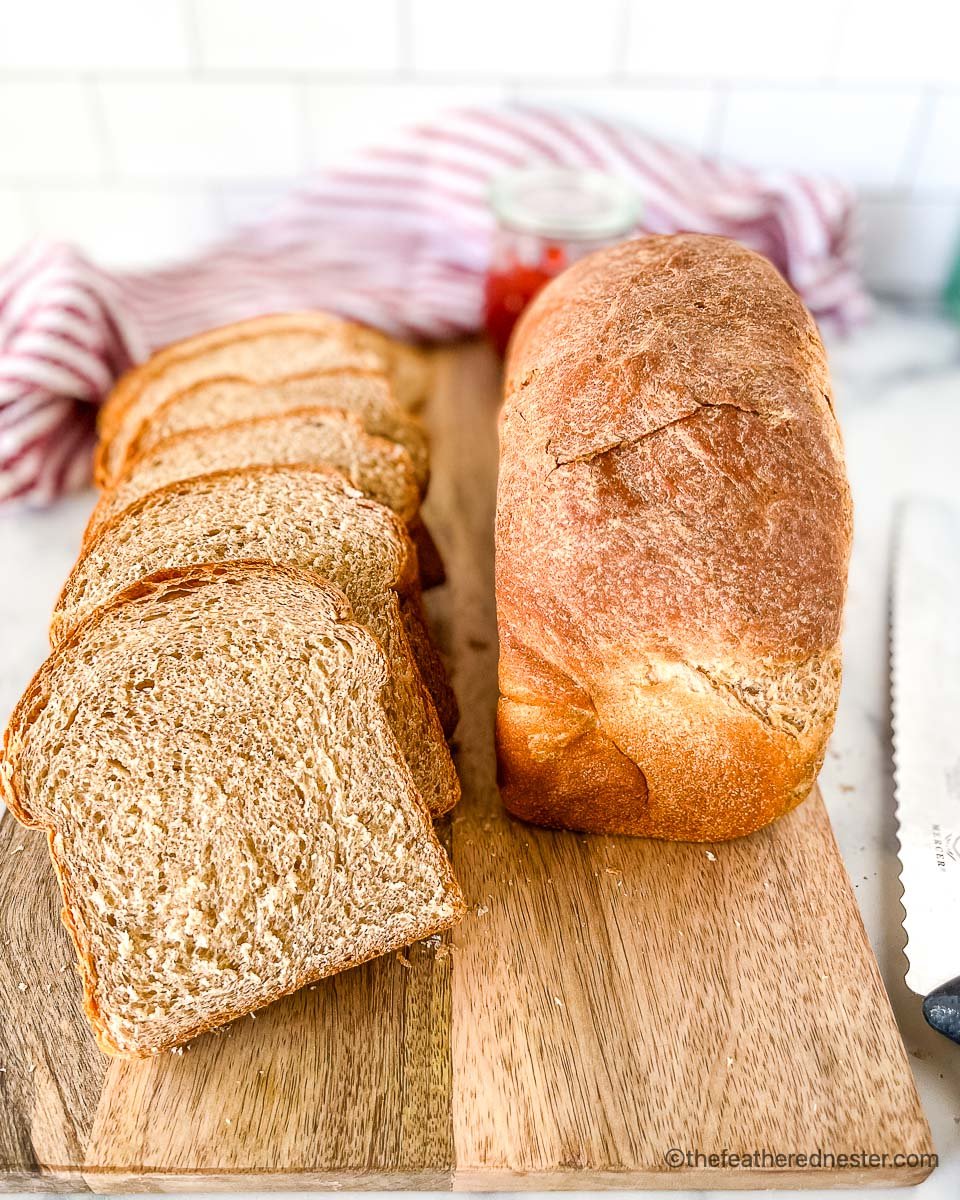 Wheat Sandwich Bread (with photos and set-by-step instructions!)