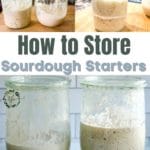 How to Store Sourdough Starter.