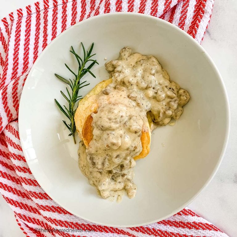 Turkey Gravy and Biscuits in 30 Minutes! The Feathered Nester