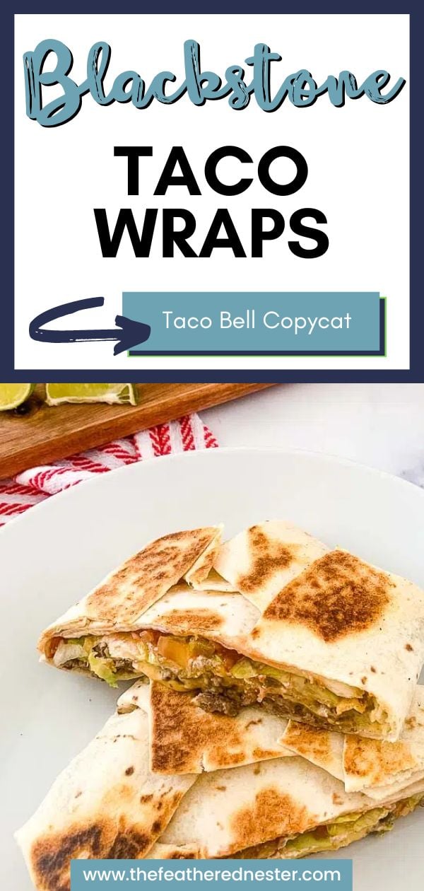 Crunchwrap on Blackstone Griddle (Taco Bell Copycat recipe)