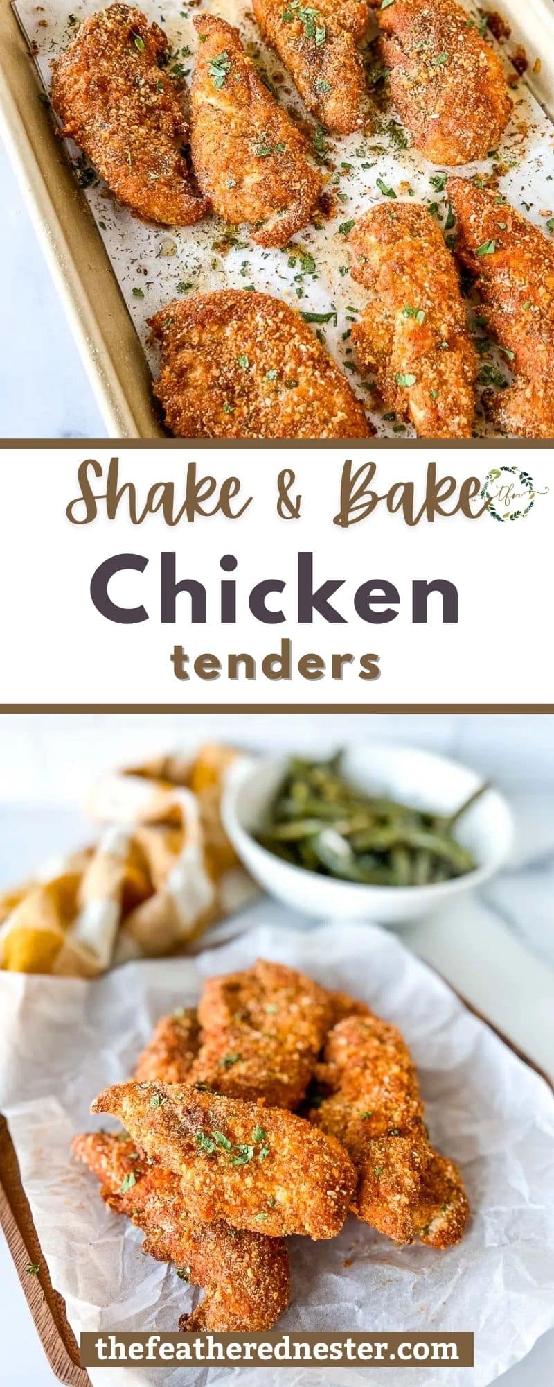 Shake and Bake Chicken Recipe - The Feathered Nester