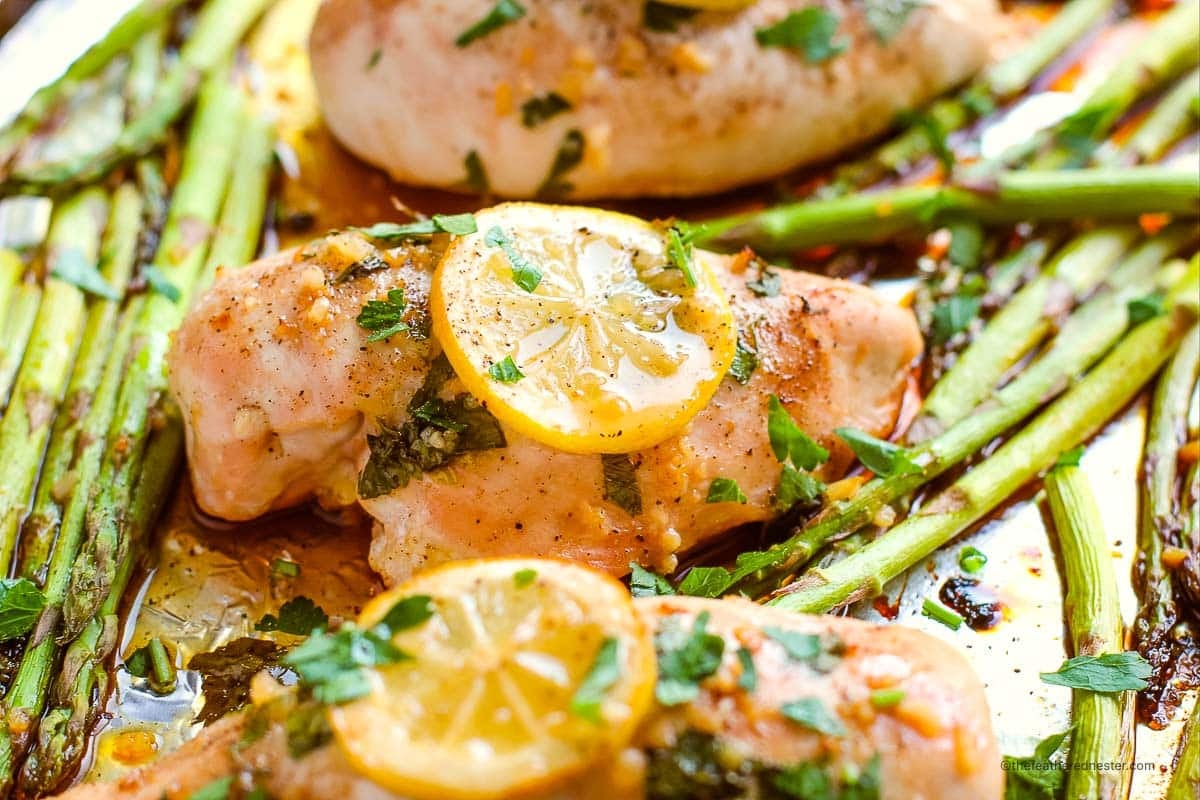 Chicken and Asparagus Bake - The Feathered Nester