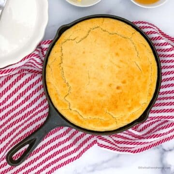 Jiffy Cornbread with Creamed Corn - The Feathered Nester