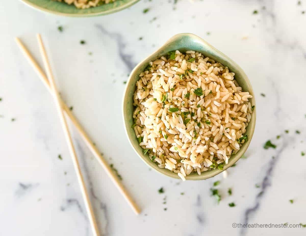 Instant Pot Brown Rice (long grain or basmati) - The Recipe Rebel