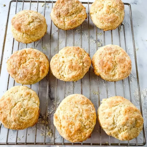 homemade baked goods on a cooling rack.