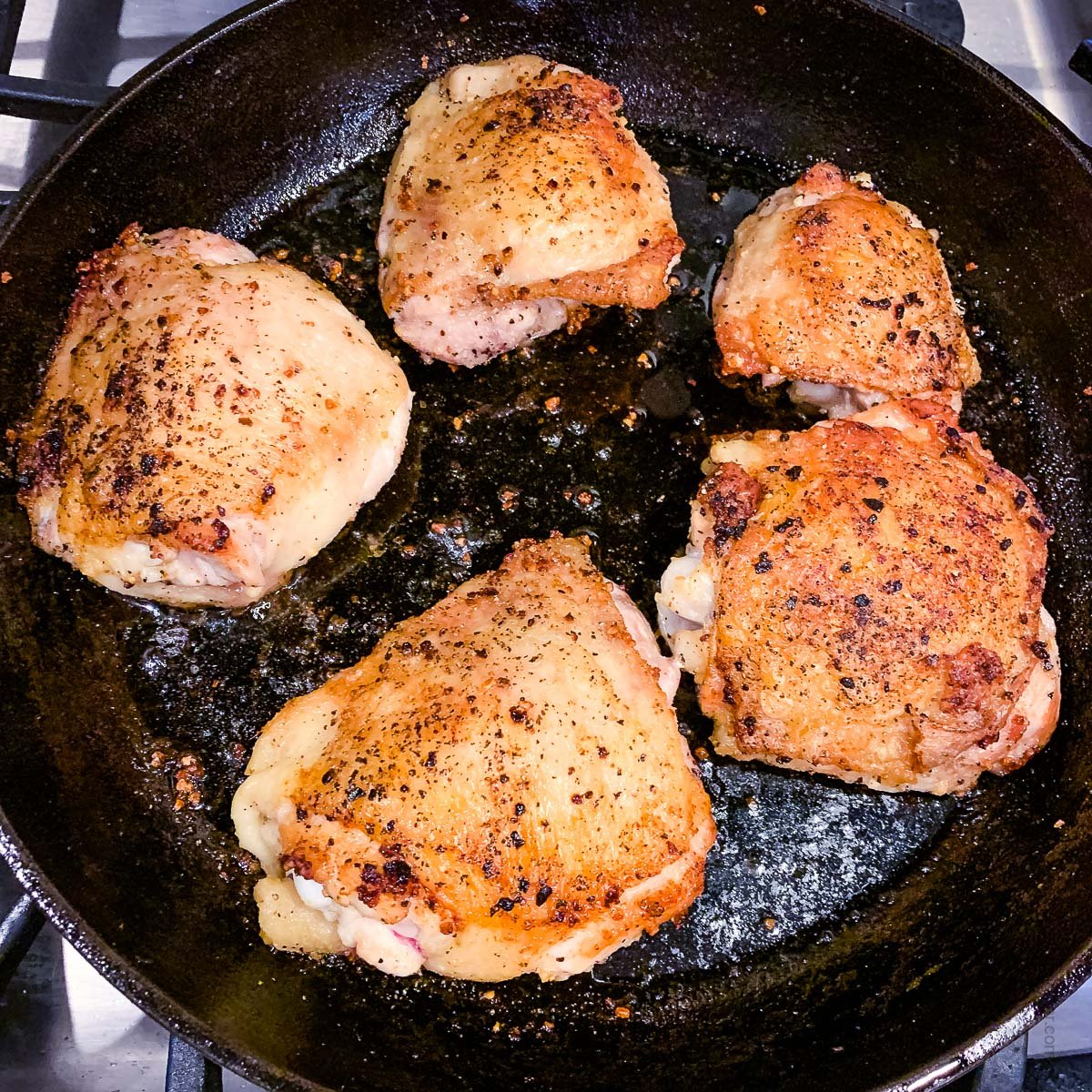 Chicken Cutlets in Cast Iron Skillet Recipe