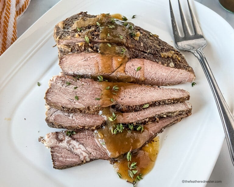 Slow Cooker Sirloin Tip Roast The Feathered Nester 