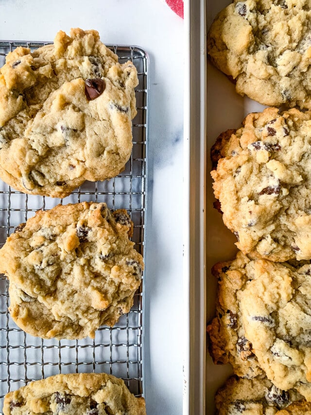 Eggless Chocolate Chip Cookies (No Chill Recipe!)