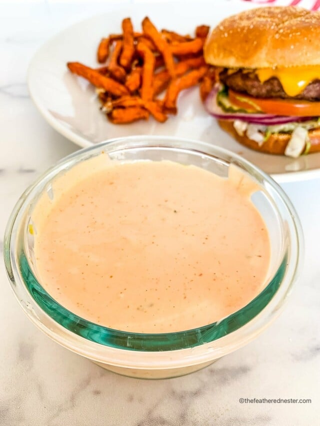 In n Out Sauce - Copycat Recipe - The Feathered Nester