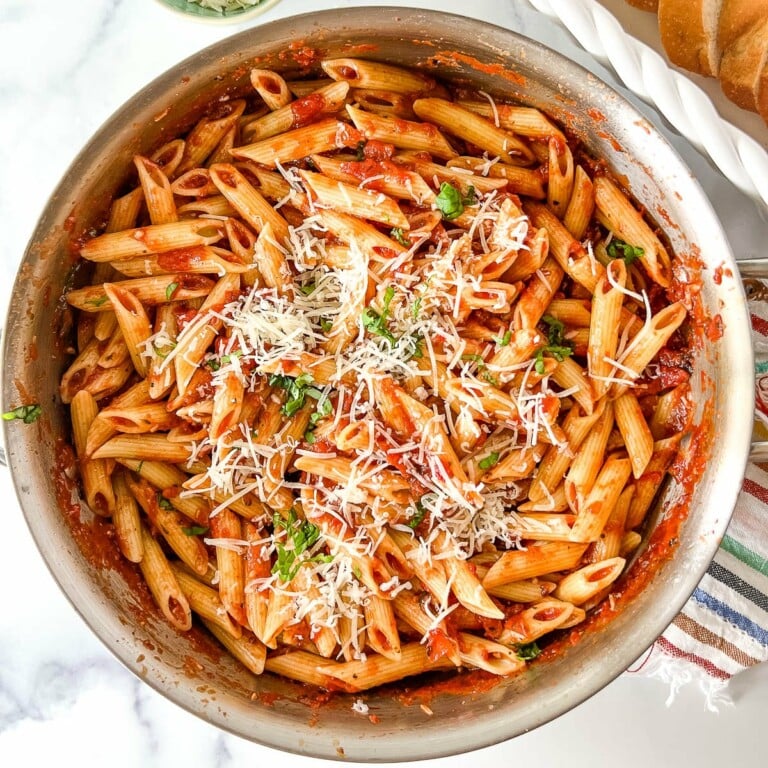 Penne Pomodoro - The Feathered Nester