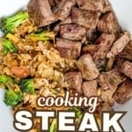 a graphic image of blackstone steak.