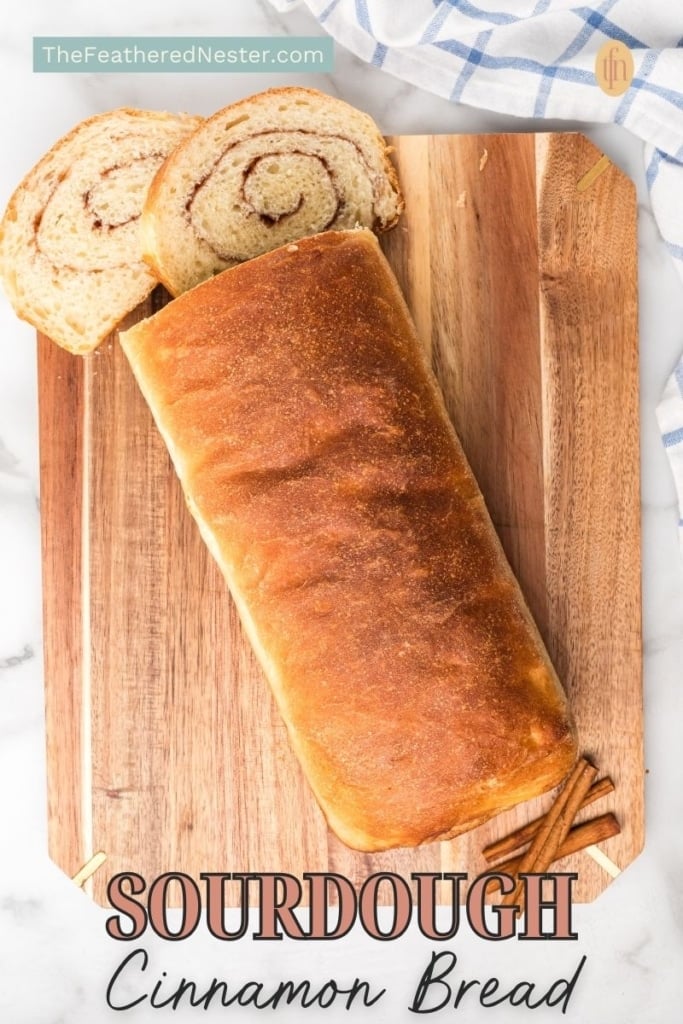 Titled graphic image for cinnamon bread.