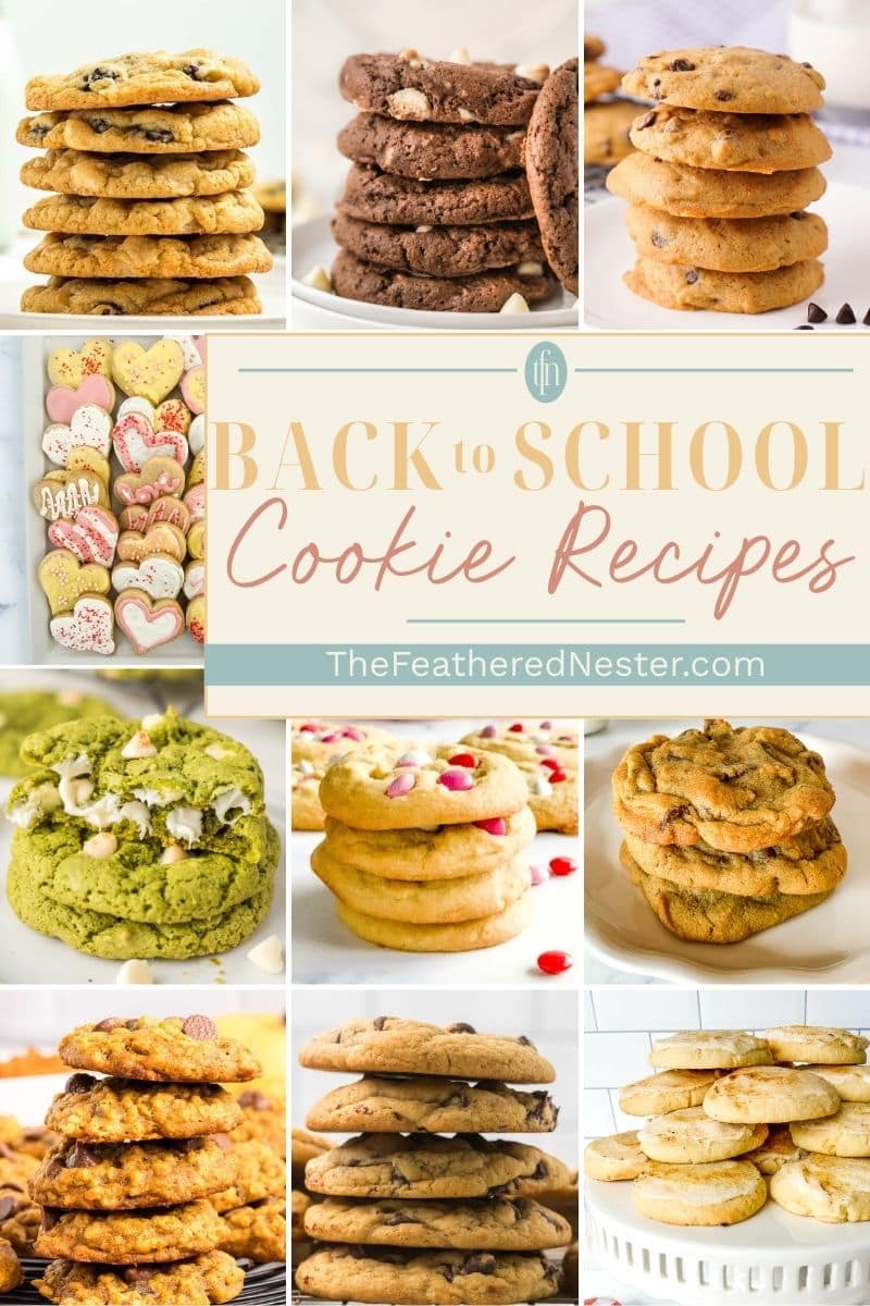 Titled graphic collage of 10 cookie images.