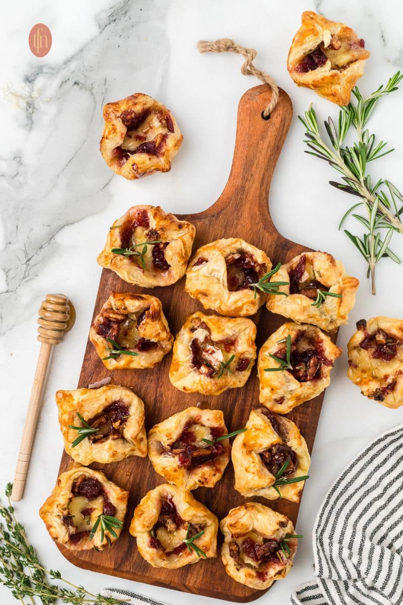 Cranberry Brie Bites