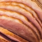 a close up shot of a cola ham.