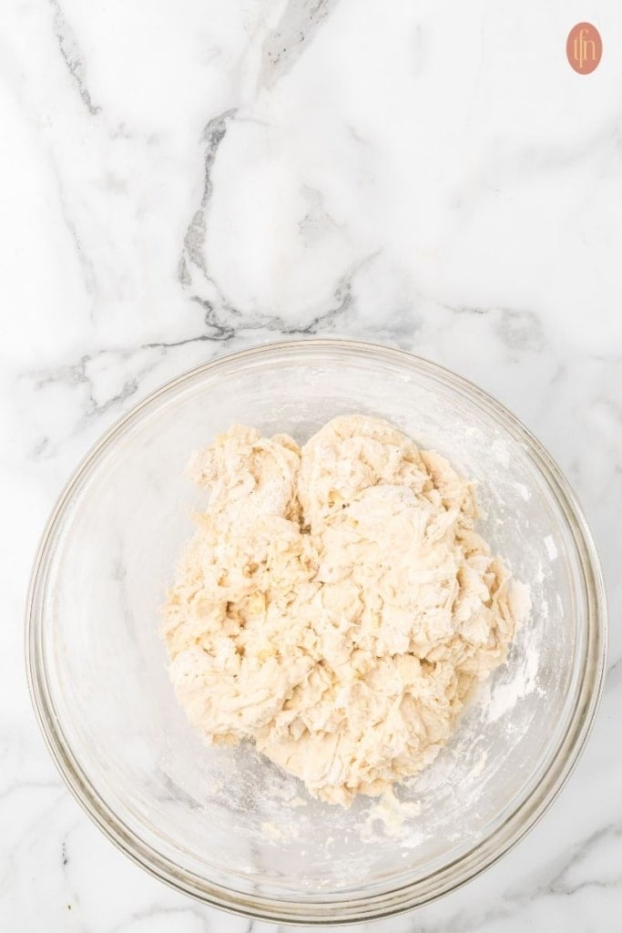 an image of a dough in a bowl.