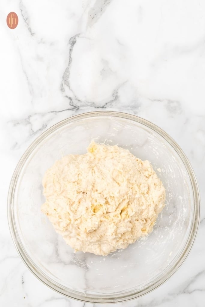 an image of a dough in a bowl.