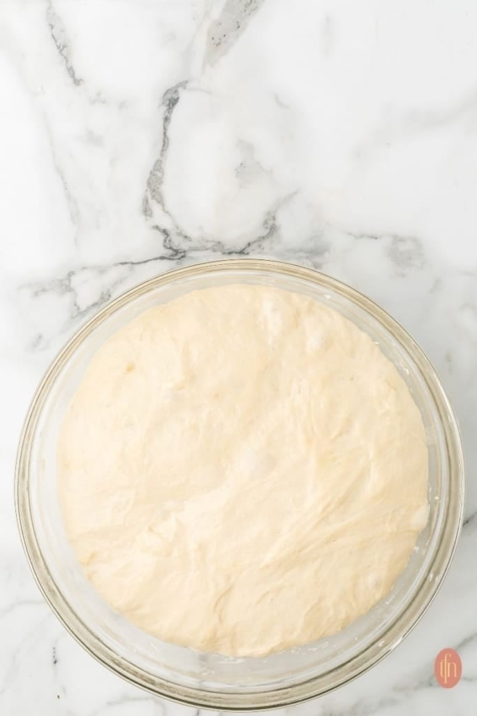 an image of a dough in a bowl.