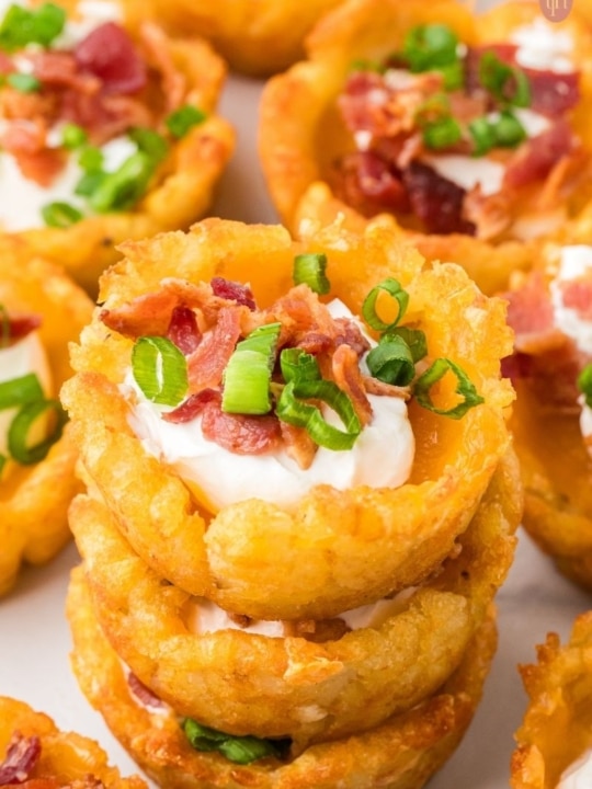 an image of a Loaded Tater Tot Cups.