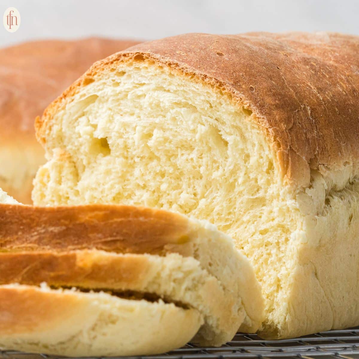 5 Ingredient Bread square image.