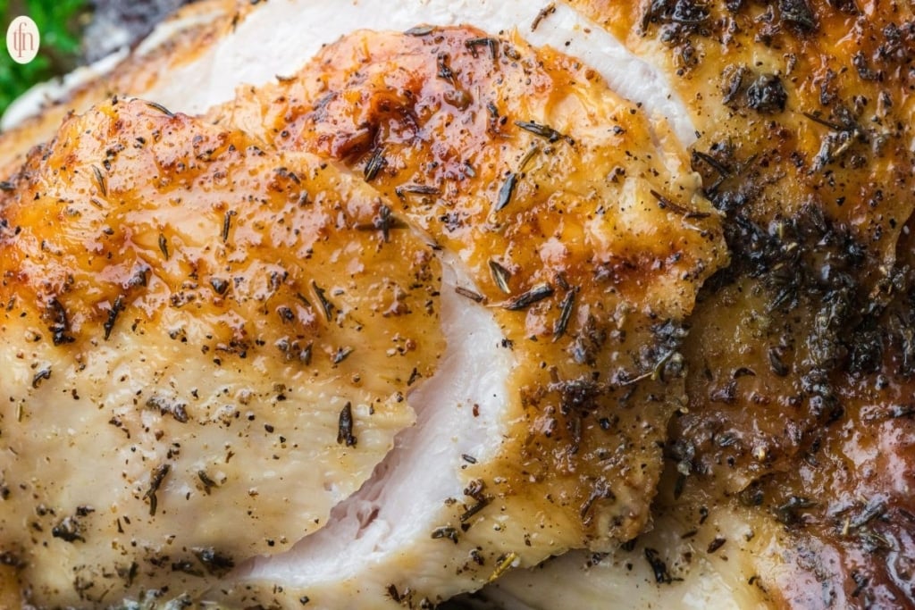 Turkey with Dry Brine horizontal image.
